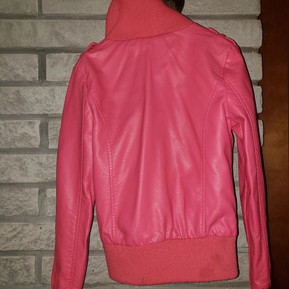 Faux Leather Jacket - Picture 2 of 4